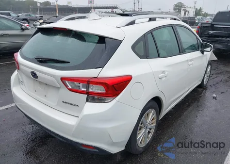 2018 Subaru Impreza 2.0I Premium z USA, uszkodzony, nr VIN 4S3GTAB64J3726005